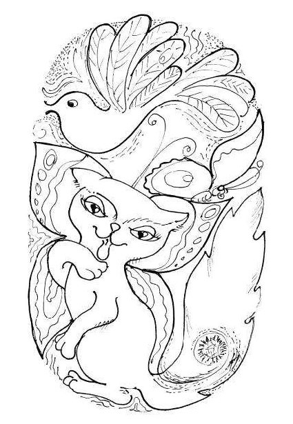 Кошка и ветер Кошка и ветер