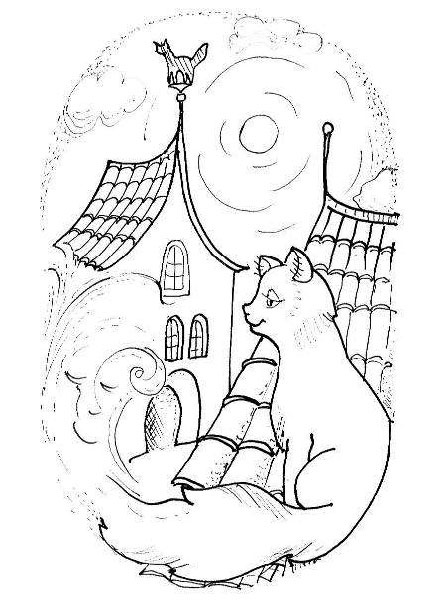 Кошка и ветер Кошка и ветер