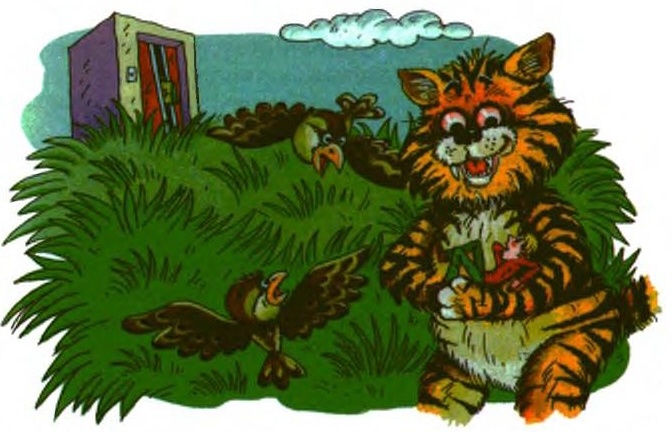 Хитрая ворона Хитрая ворона