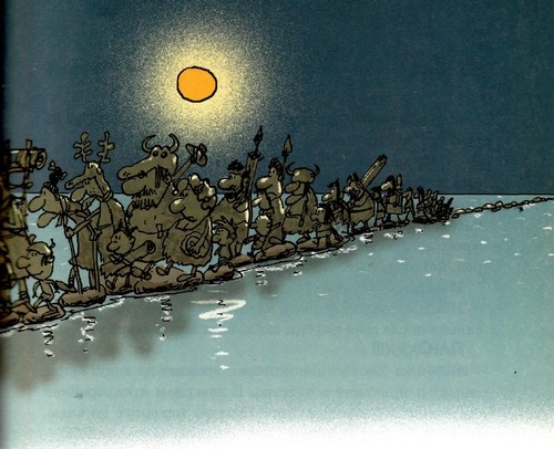 Неандертальский мальчик и Кроманьонцы