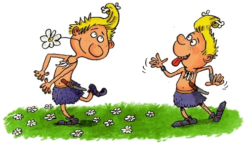 Неандертальский мальчик и Кроманьонцы Неандертальский мальчик и Кроманьонцы