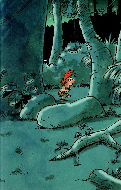 Неандертальский мальчик и Кроманьонцы