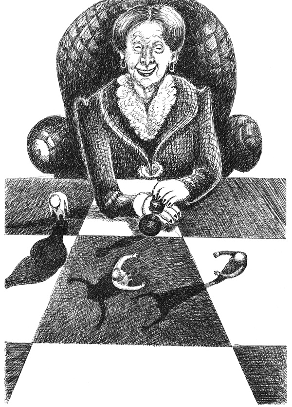 Нога судьбы, пешки и собачонка Марсельеза