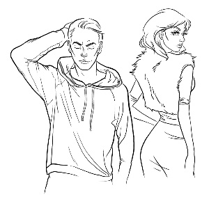 Черный байкер Черный байкер