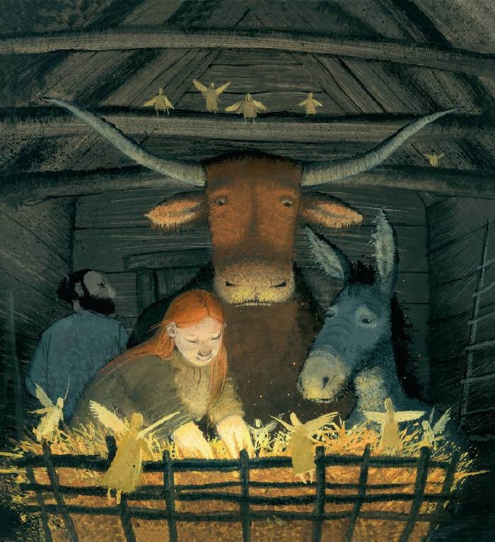 Вол и осел при яслях Вол и осел при яслях