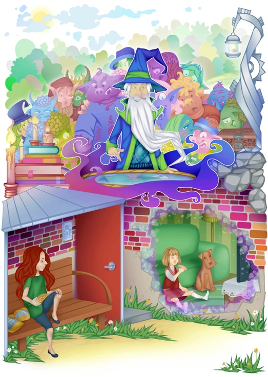 Волшебный портрет, или Приключения маленькой кикиморы Волшебный портрет, или Приключения маленькой кикиморы