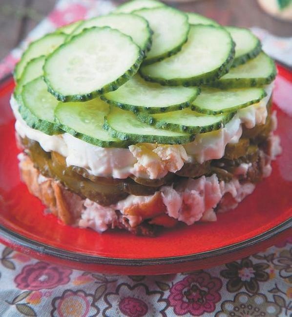 Слоеные салаты