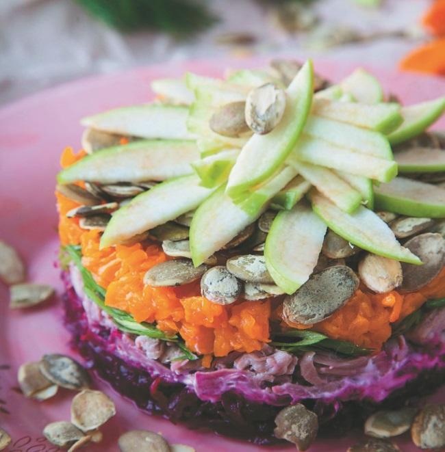 Слоеные салаты