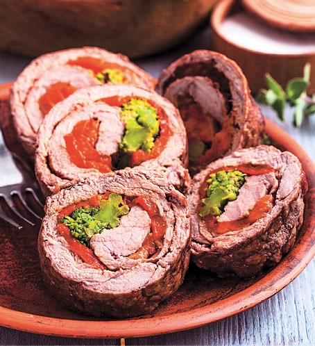 Аппетитные рулеты. Мясные. Рыбные. Грибные. Овощные. Сырные