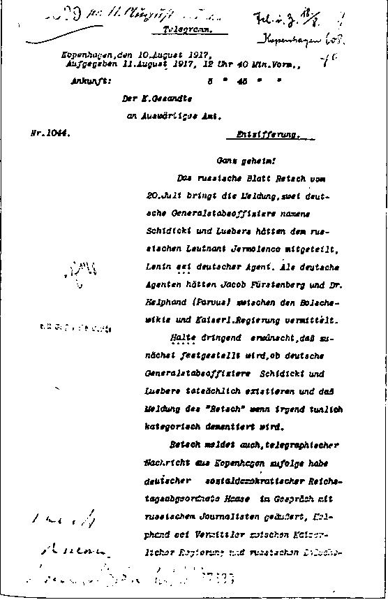 Купленная революция. Тайное дело Парвуса