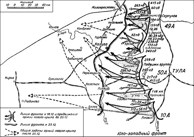 Битва за Москву. Московская операция Западного фронта 16 ноября 1941 г. - 31 января 1942 г.