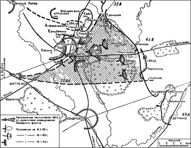 Битва за Москву. Московская операция Западного фронта 16 ноября 1941 г. - 31 января 1942 г.