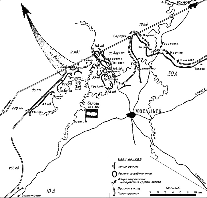 Битва за Москву. Московская операция Западного фронта 16 ноября 1941 г. - 31 января 1942 г.