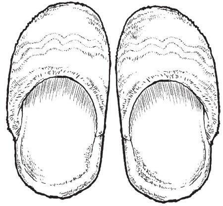 Обувь для дома своими руками