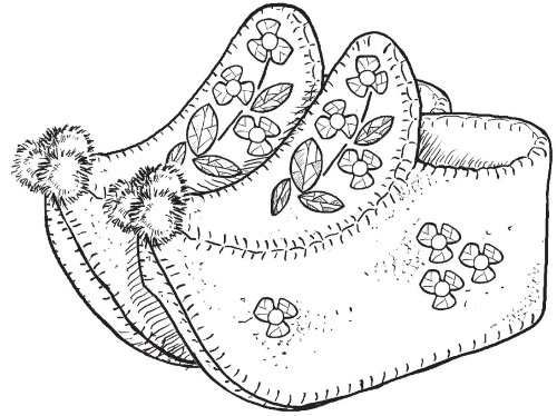 Обувь для дома своими руками