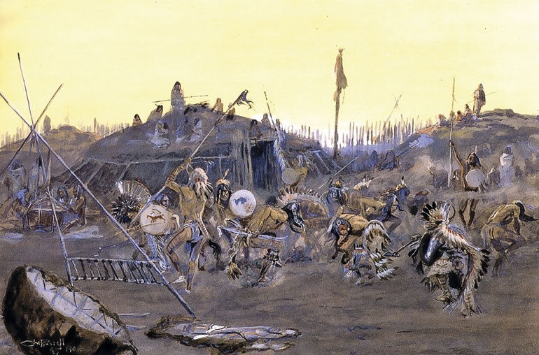 Индейцы Дикого Запада в бою. "Хороший день, чтобы умереть!"