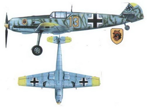 Messerschmitt Bf 109. Часть Messerschmitt Bf 109. Часть