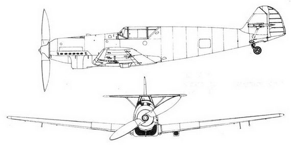 Messerschmitt Bf 109. Часть 1