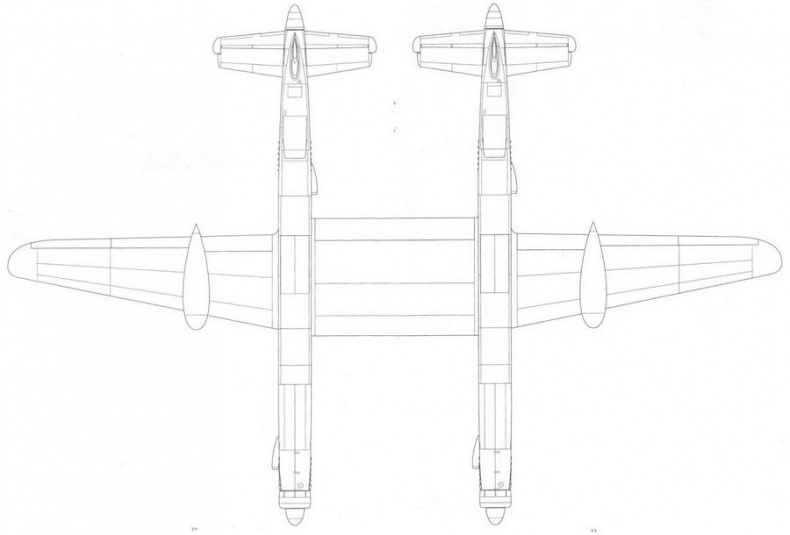Do 335 «Pfeil». Самый быстный поршневой истребитель. Часть Do 335 «Pfeil». Самый быстный поршневой истребитель. Часть