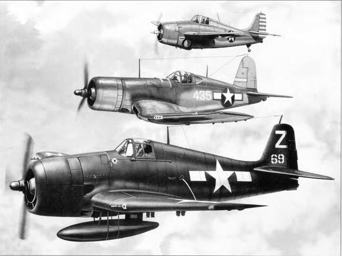 Морская авиация США. Камуфляж и обозначения 1938-1945 Морская авиация США. Камуфляж и обозначения 1938-1945