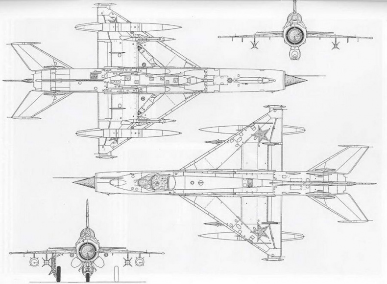 МиГ-21. Особенности модификаций и детали конструкции. Часть