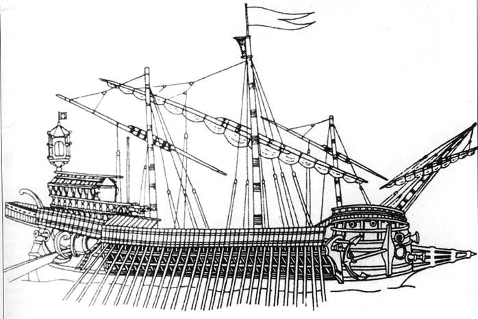 Галеры. Эпоха ренессанса, 1470–1590