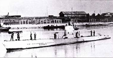Германские субмарины Тип II крупным планом Германские субмарины Тип II крупным планом
