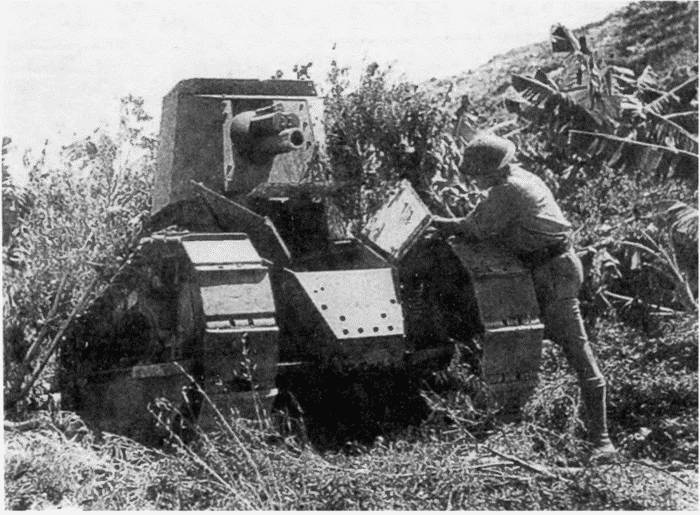 Танк №1 "Рено ФТ-17". Первый, легендарный