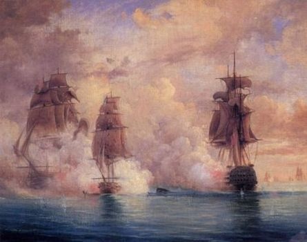 Великие сражения русского парусного флота