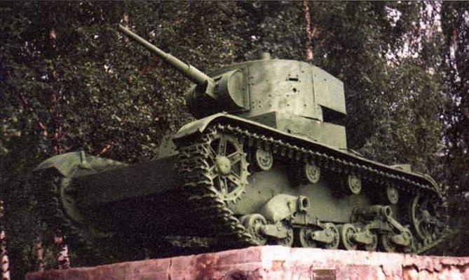 Легкий танк Т-26 Легкий танк Т-26