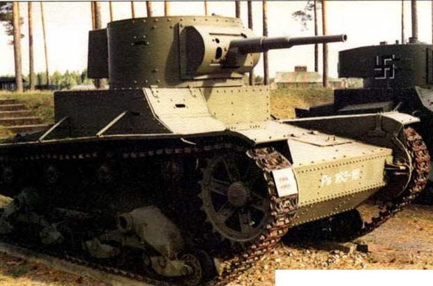 Легкий танк Т-26 Легкий танк Т-26