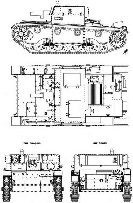 Легкий танк Т-26 Легкий танк Т-26