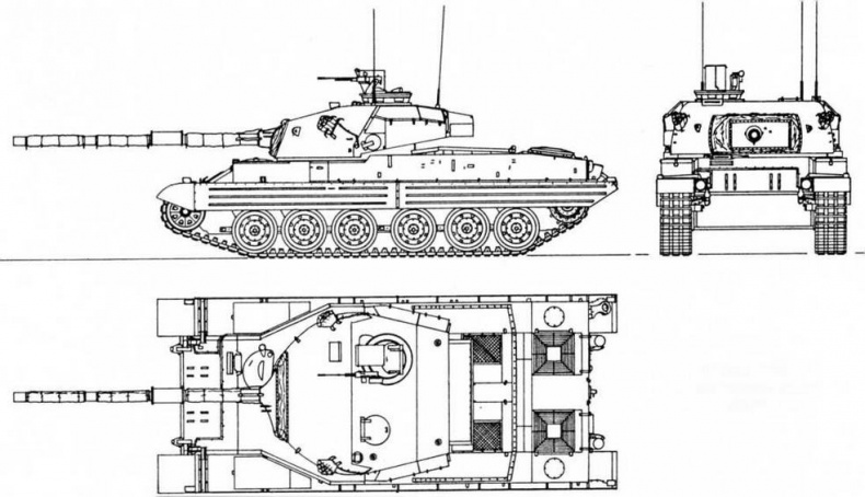 Основные боевые танки «Чифтен» и «Виккерс» Основные боевые танки «Чифтен» и «Виккерс»