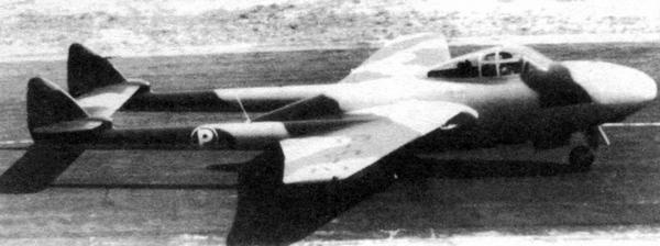 Истребитель Де Хэвилленд «Вампир»