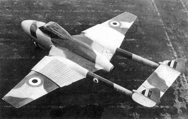 Истребитель Де Хэвилленд «Вампир»