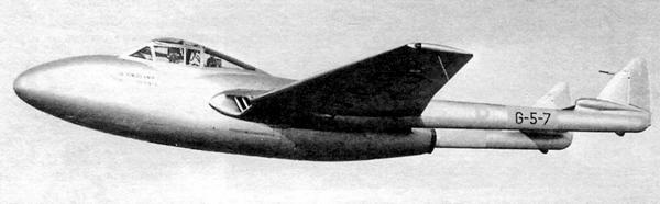 Истребитель Де Хэвилленд «Вампир»