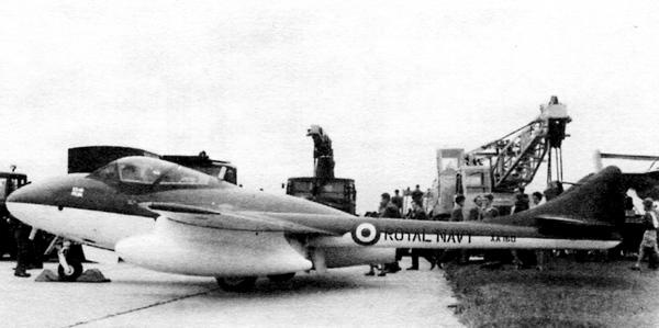 Истребитель Де Хэвилленд «Вампир»