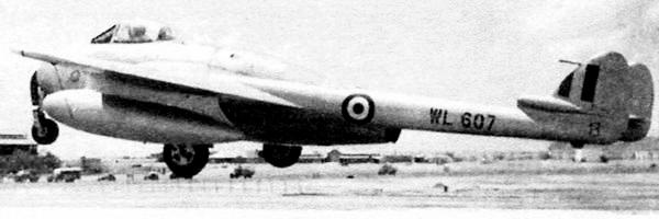 Истребитель Де Хэвилленд «Вампир»