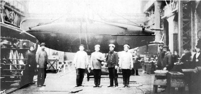 Первые русские подводные лодки. Часть I.