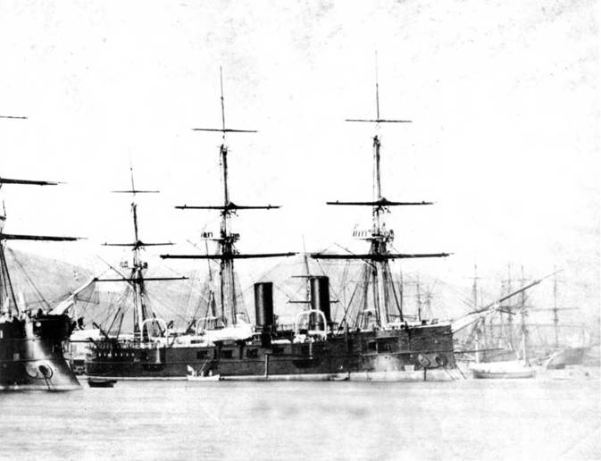 Полуброненосные фрегаты типа “Дмитрий Донской”. 1881-1905 гг.