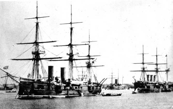 Полуброненосные фрегаты типа “Дмитрий Донской”. 1881-1905 гг. Полуброненосные фрегаты типа “Дмитрий Донской”. 1881-1905 гг.