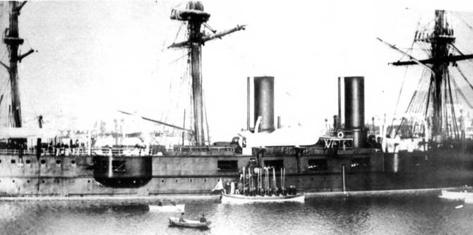 Полуброненосные фрегаты типа “Дмитрий Донской”. 1881-1905 гг. Полуброненосные фрегаты типа “Дмитрий Донской”. 1881-1905 гг.