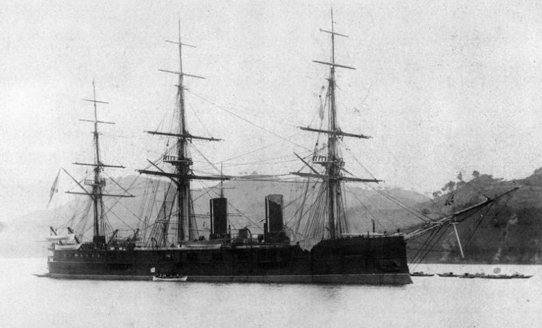 Полуброненосные фрегаты типа “Дмитрий Донской”. 1881-1905 гг. Полуброненосные фрегаты типа “Дмитрий Донской”. 1881-1905 гг.