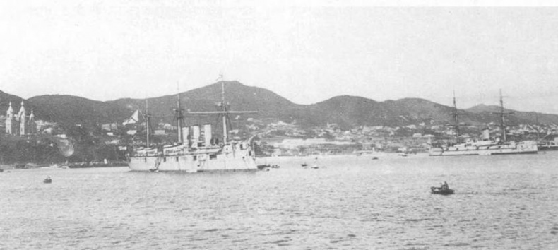 Полуброненосный фрегат “Память Азова” (1885-1925)