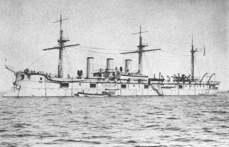 Полуброненосный фрегат “Память Азова” (1885-1925)