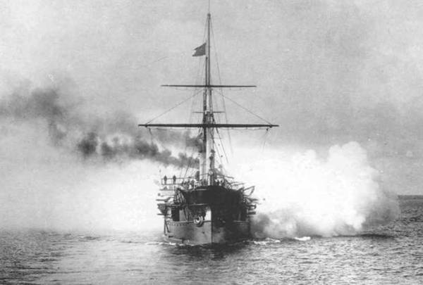 Полуброненосный фрегат “Память Азова” (1885-1925) Полуброненосный фрегат “Память Азова” (1885-1925)