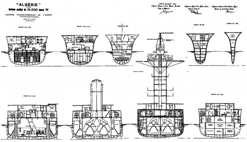 Тяжелый крейсер “Алжир" (1930-1942)