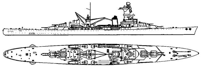 Тяжелый крейсер “Алжир" (1930-1942)
