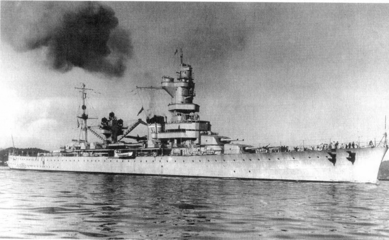 Тяжелый крейсер “Алжир" (1930-1942)