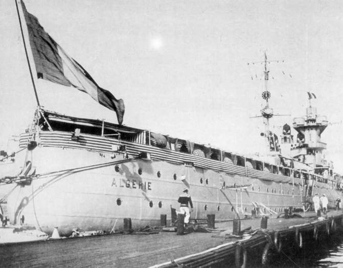 Тяжелый крейсер “Алжир" (1930-1942)